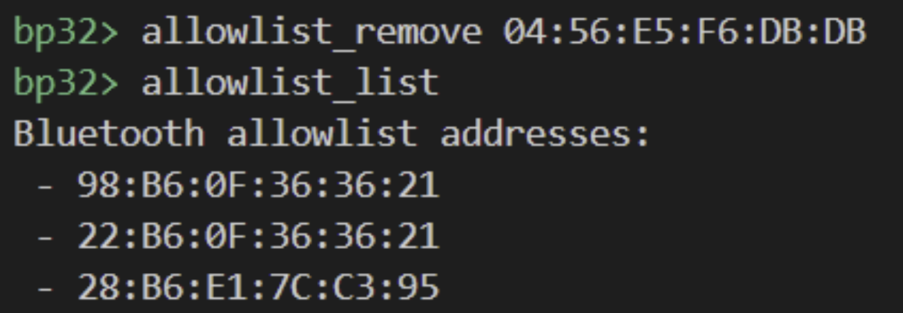 allowlist_remove :(